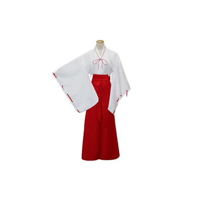 Kikyo cosplay costume inspired by Inuyasha anime