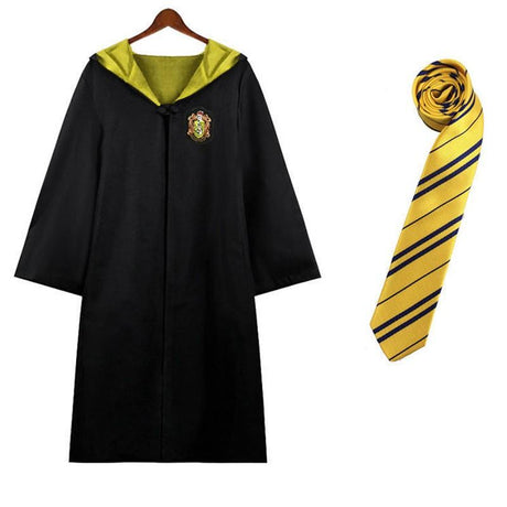 Harry Potter House Robes & Ties Cosplay Complete Set