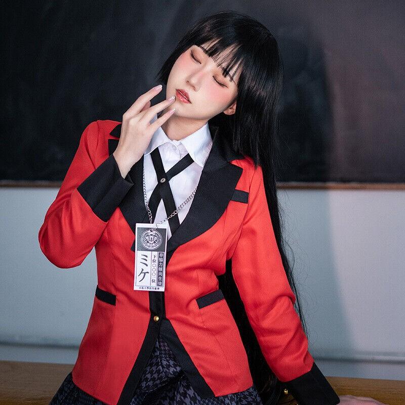 Yumeko Jabami Kakegurui Cosplay Costume