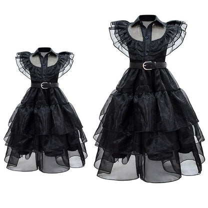 Wednesday Addams Party Dress Costume