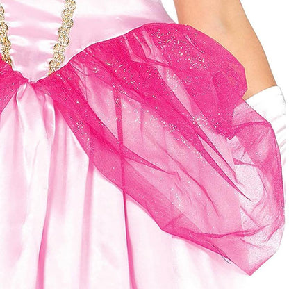 Princess Peach Mario Cosplay Costume Dress