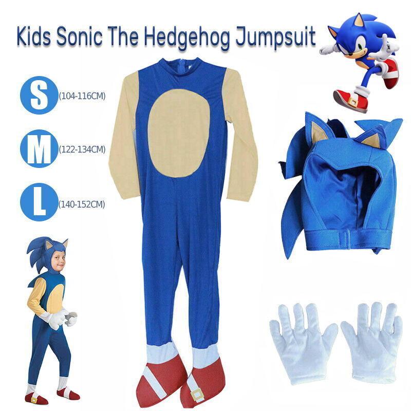 Kids Sonic The Hedgehog Jumpsuit