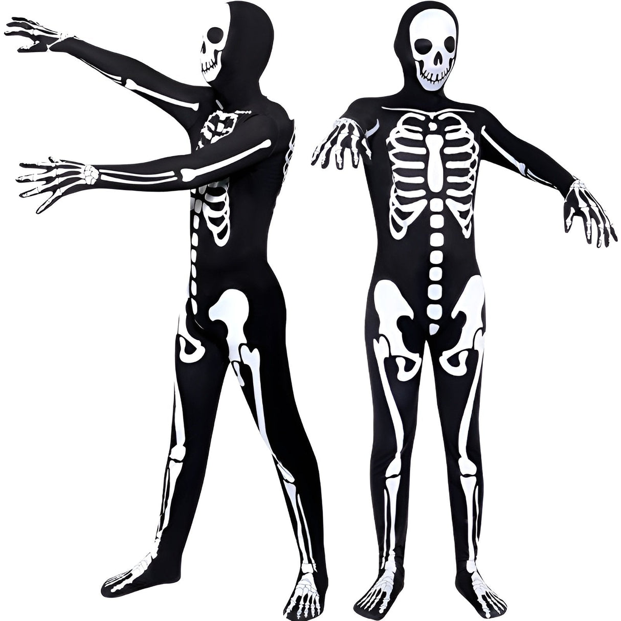 Halloween Cosplay Skeleton Skeleton Jumpsuit