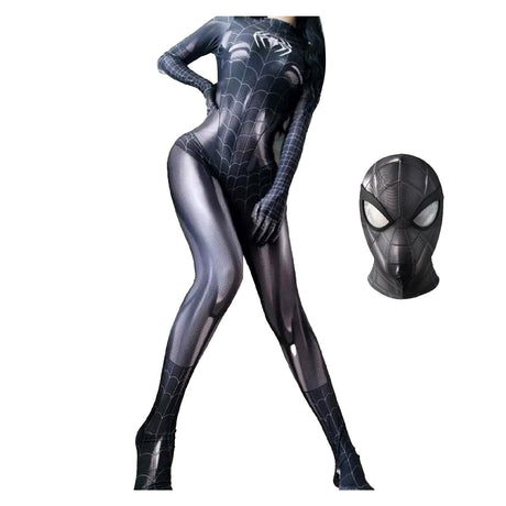 Female Venom Cosplay Bodysuit