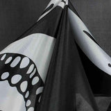 Skull and Crossbones Jolly Roger Pirate Flag Outdoor Banner 90x150cm Crossed - Aimall