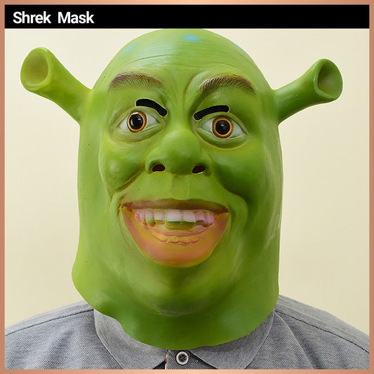 Shrek Latex Cosplay Mask