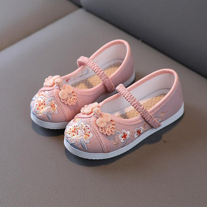 Kids' Traditional Chinese Embroidered Shoes