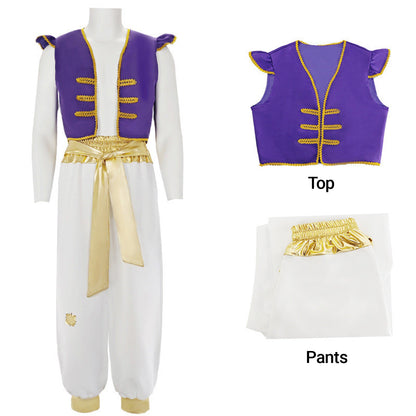 Aladdin Halloween Arabian Prince Costume