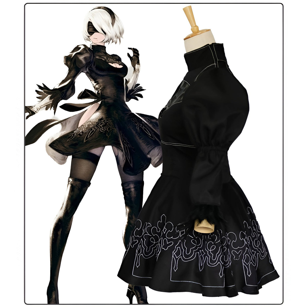 NieR: Automata 2B Cosplay Costume