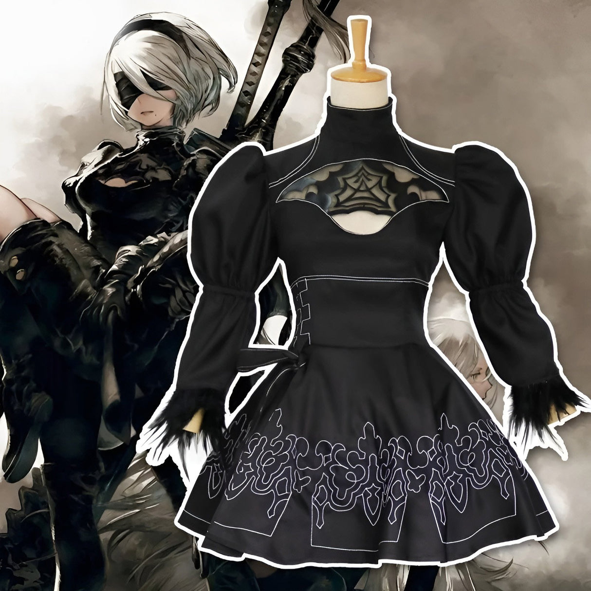 NieR: Automata 2B Cosplay Costume