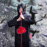 Naruto Akatsuki Taka Ninja Cloak Cosplay Costume