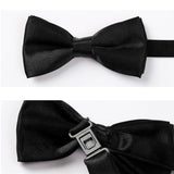Elegant Double-Layer Bow Ties