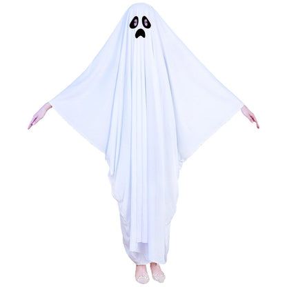 White Ghost Cloak Halloween Costume