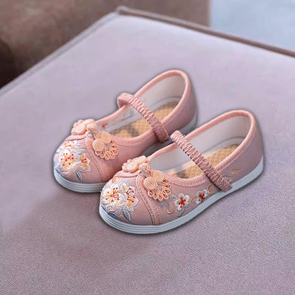 Kids' Traditional Chinese Embroidered Shoes