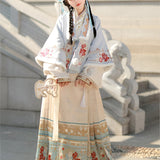 Ming-Style Women's Hanfu with Mamianqun