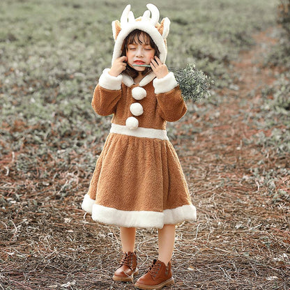 Kids' Festive Reindeer Christmas Costume