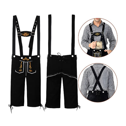 Traditional Bavarian Oktoberfest Lederhosen Outfit