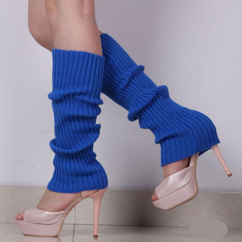 Ribbed Knit Leg Socks