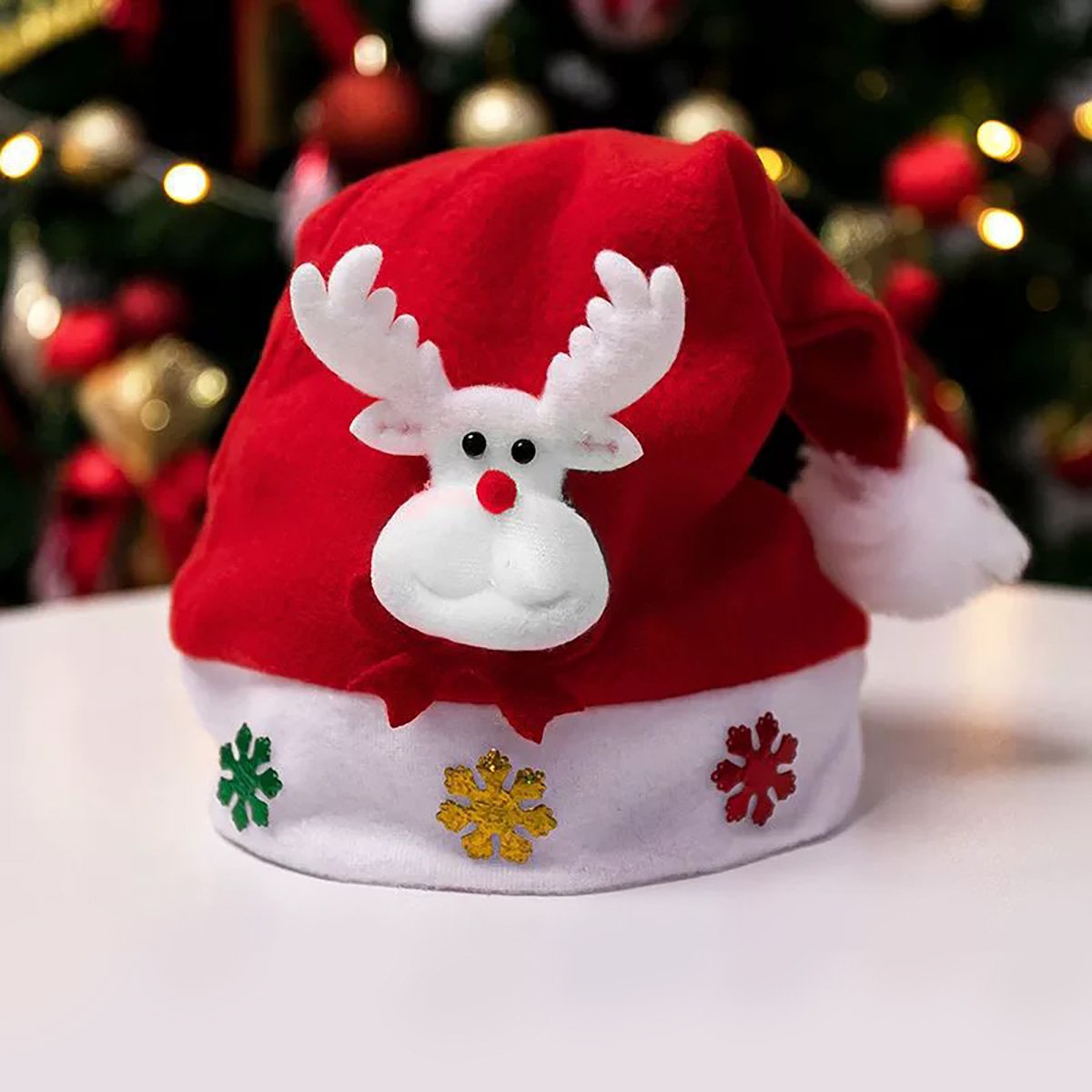 Festive Snowman LED Christmas Hats