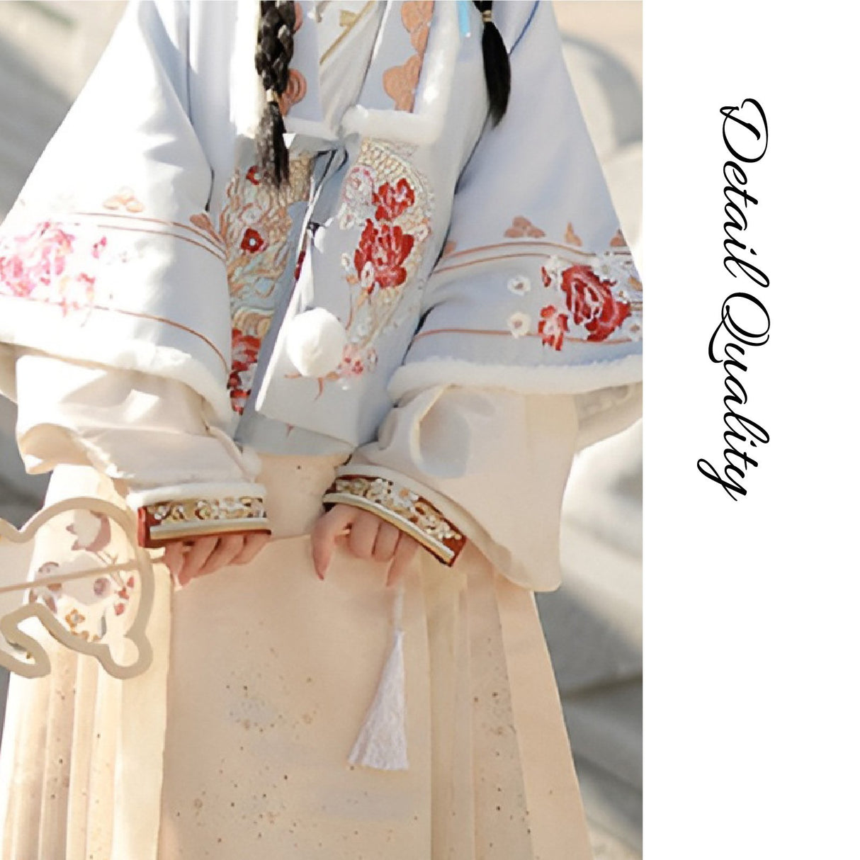 Ming-Style Women's Hanfu with Mamianqun