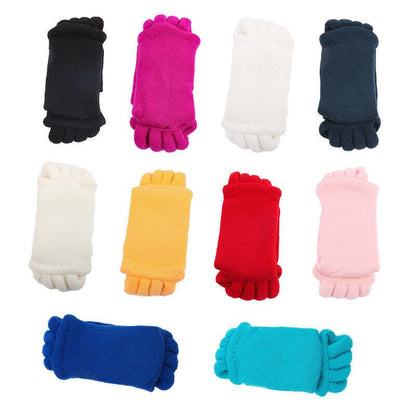 Colorful Cotton Toe Socks