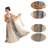 Tang Dynasty Hanfu dress for women with intricate patterns