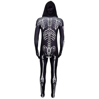 Halloween Cosplay Skeleton Skeleton Jumpsuit