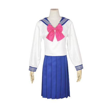 Sailor Moon Cosplay Costume School Uniform Long Sleeve