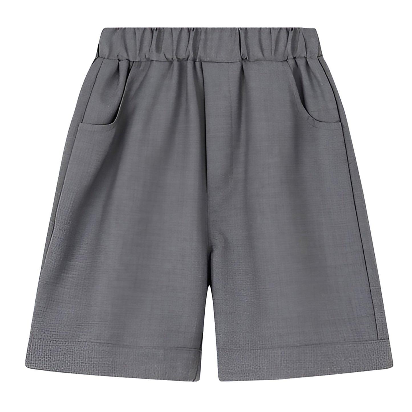 Kids' Versatile School Uniform Shorts