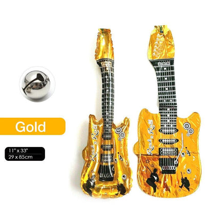 Rockstar Guitar Foil Balloons