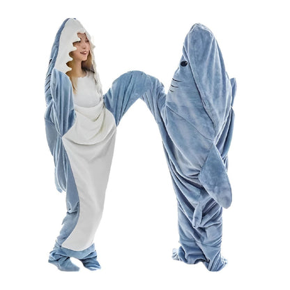 Flannel Shark Sleeping Bag Costume