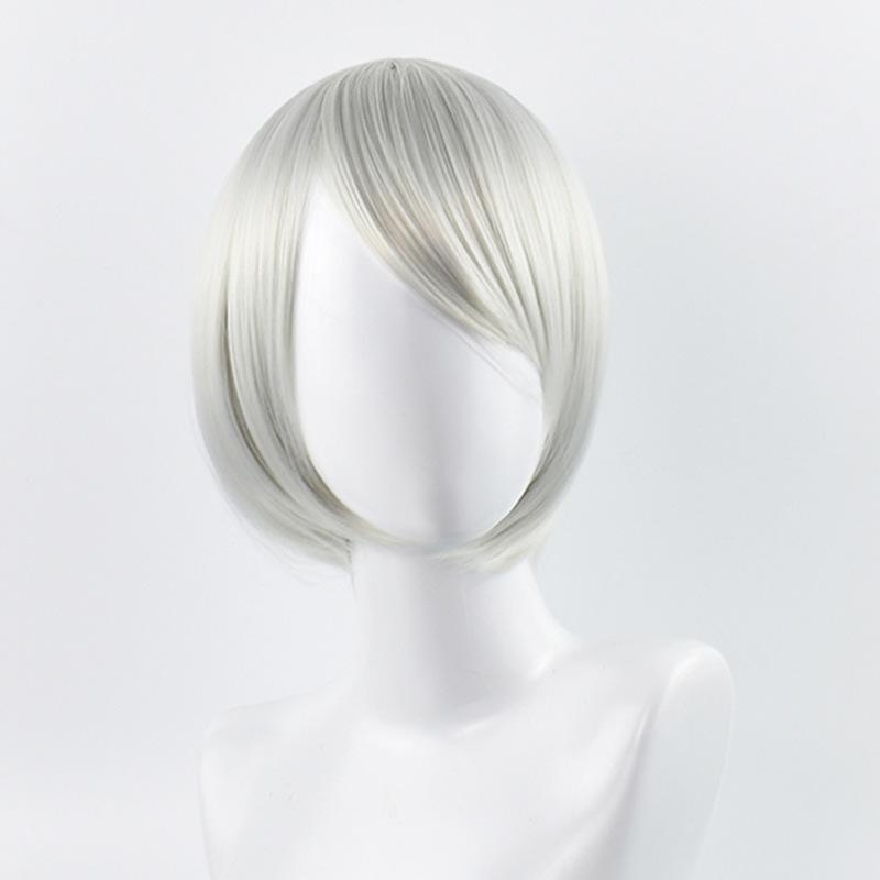 Neil Mechanical Epoch 2B Silver White Wig