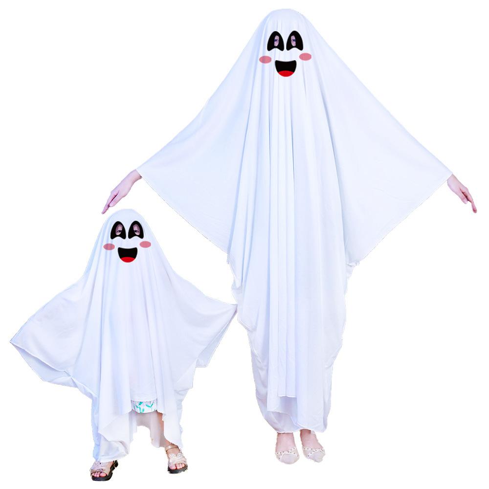 White Ghost Cloak Halloween Costume