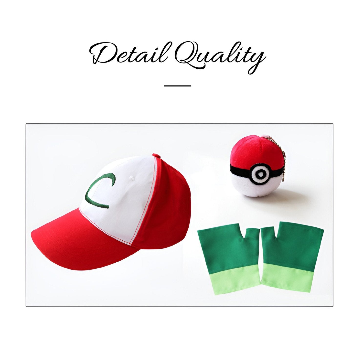 Pokemon Ash Ketchum Cosplay Costume