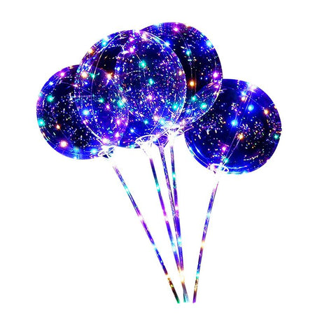 LED Flashing Balloons with Sticks