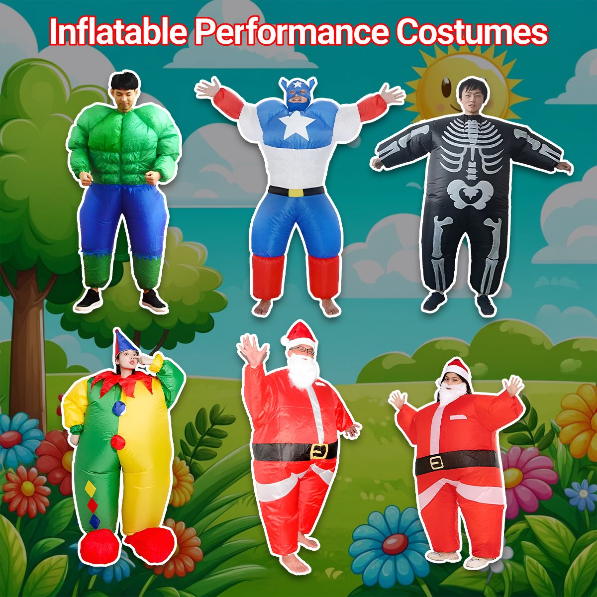 Inflatable Performance Costumes Cosplay Suits