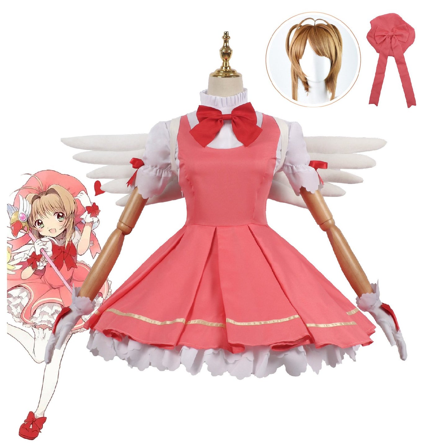 Cardcaptor Sakura Avalon Battle Cosplay Costume