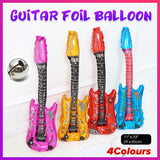 Rockstar Guitar Foil Balloons