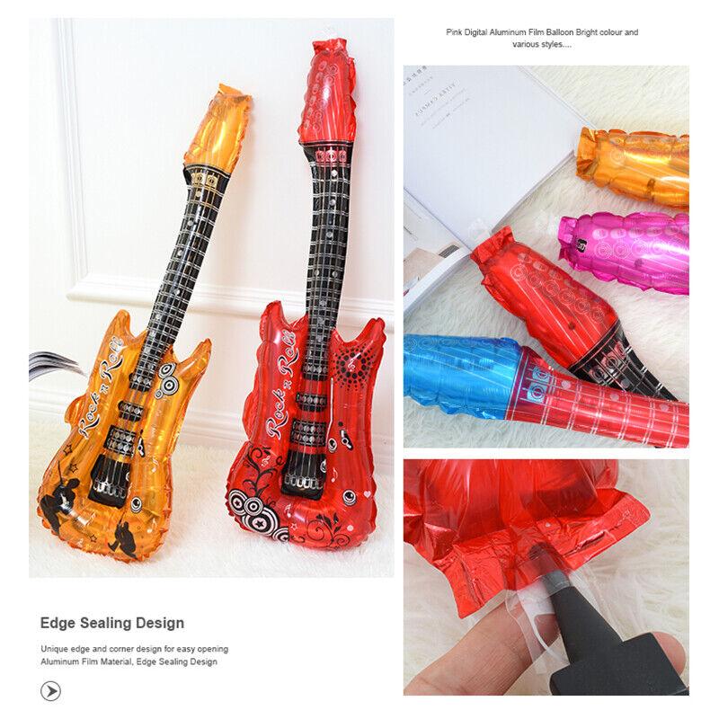 Rockstar Guitar Foil Balloons