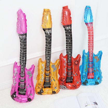 Rockstar Guitar Foil Balloons