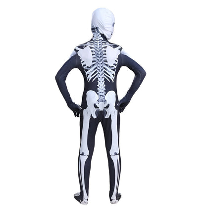 Halloween Cosplay Skeleton Skeleton Jumpsuit