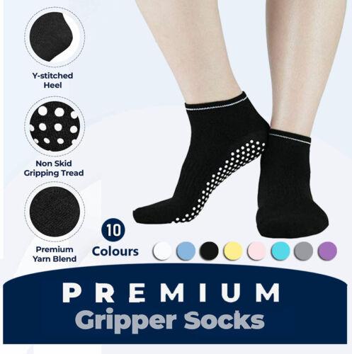 Non-Slip Premium Gripper Ankle Socks