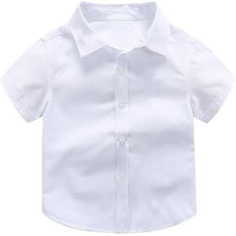  Classic White Summer Shirts for Kids - Perfect School Uniform