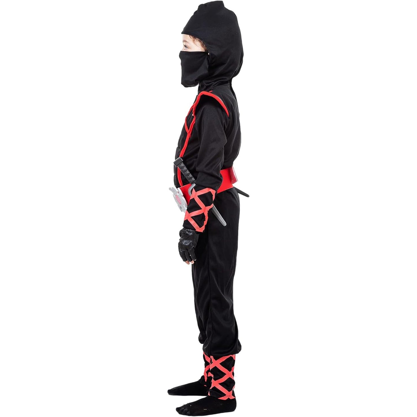 Muscle Dragon Red Ninja Costume