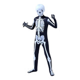Halloween Playful Skeleton Bodysuit