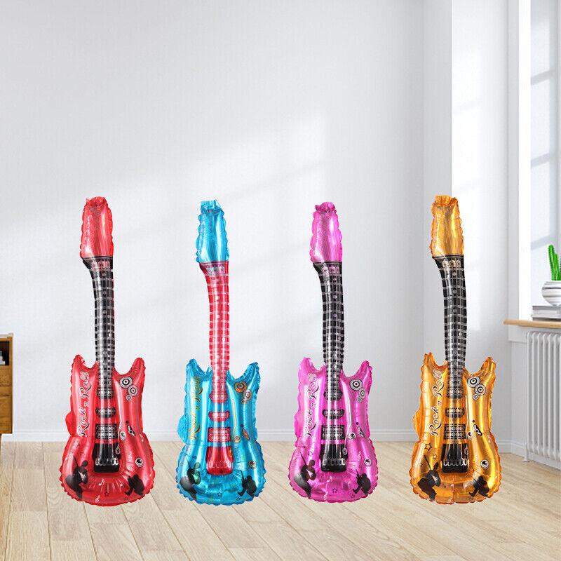 Rockstar Guitar Foil Balloons