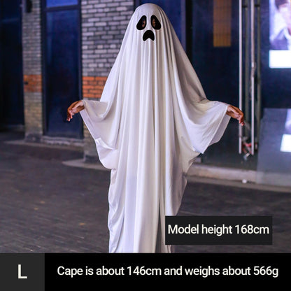 White Ghost Cloak Halloween Costume