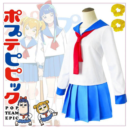 “Pop Team Epic” Pipimi & Popuko Cosplay Costume