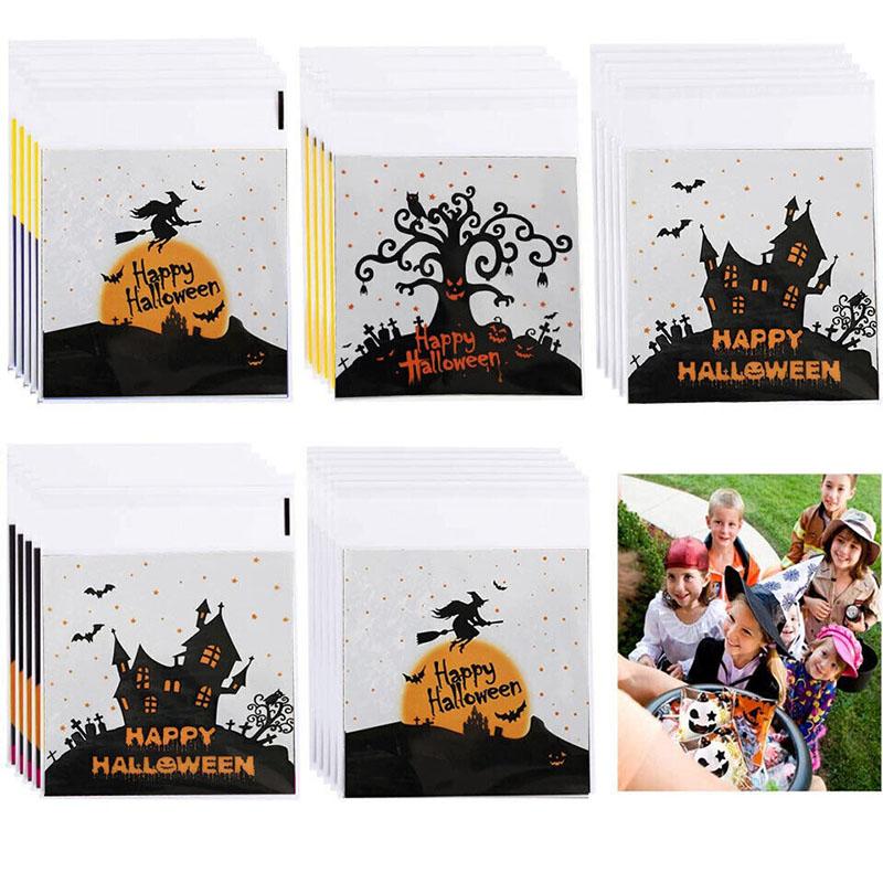 Halloween Decor Snack Plastic Packaging Bags