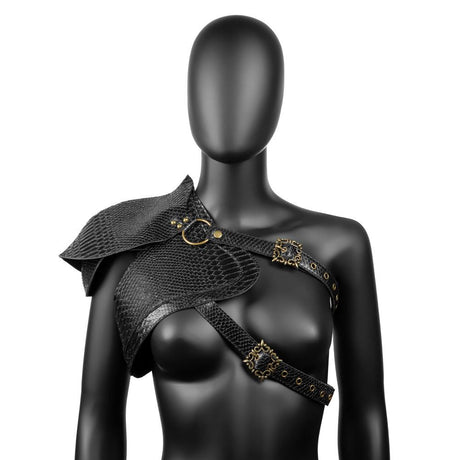 Edgy Punk-Style Women's Shoulder Armor